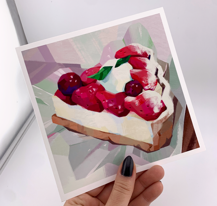 Pim Poli - Print "Strawberry Cake"