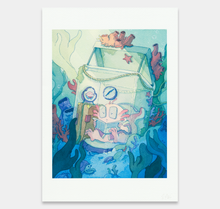 Laden Sie das Bild in den Galerie-Viewer, Pim Poli - Plakat &quot;Axolotl&quot;
