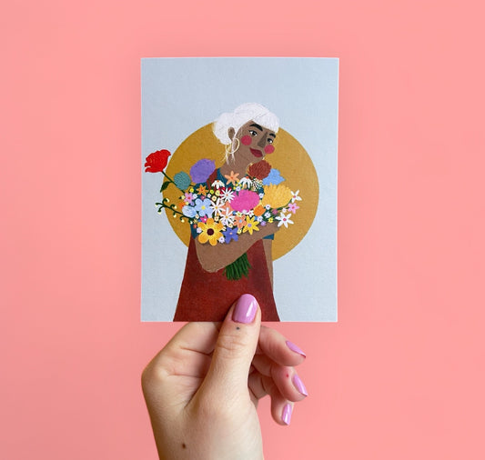 arion illustriert - Postkarte "Bouquet"