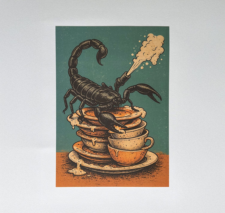 MYLLUA - Carta o poster "Piatti"