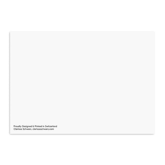 Clarissa Schwarz - Cartolina "Natale due"