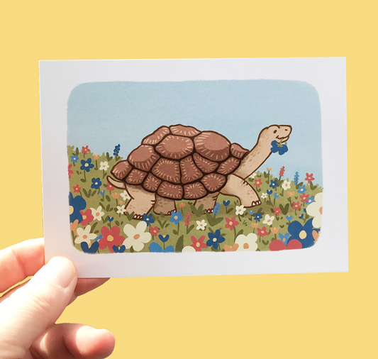 Yasmin König - Postkarte "Auf dem Weg zu dir"