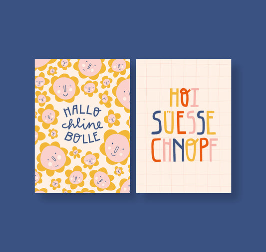 Carmen Saguer - Postkartenset "Geburt"