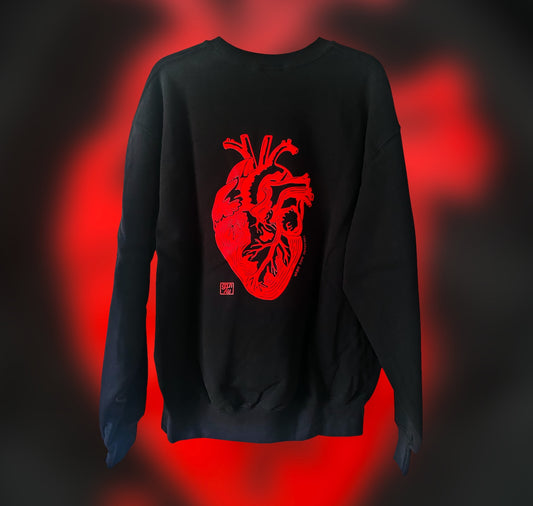 GINNY - pull unique «toujours avec coeur»