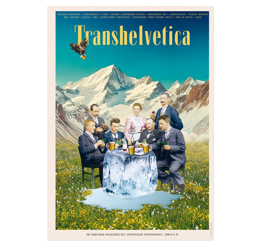 Transhelvetica - Plakat „Stammtisch“