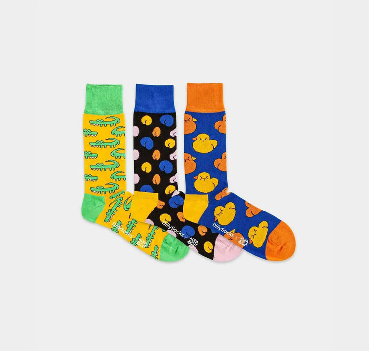 Alba De Zanet x Dilly Socks - Sockset (3 Stück)