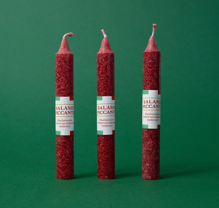 Studio Ciao - Smoked Salami Set of 3 (small candles)