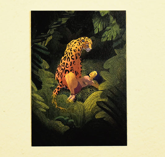 Sarah Binz - Postkarte "Dschungel"