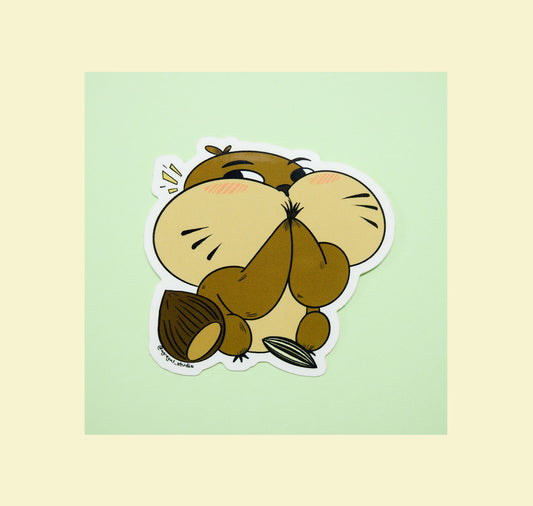 Sarah Binz - Sticker "Hamster"