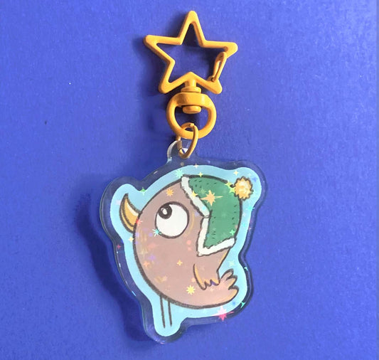 Rina Jost - key ring "Wintervogel"