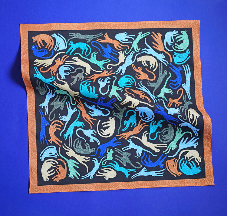 Anna-Lisa Schneeberger - Fabric cloth “Cats”