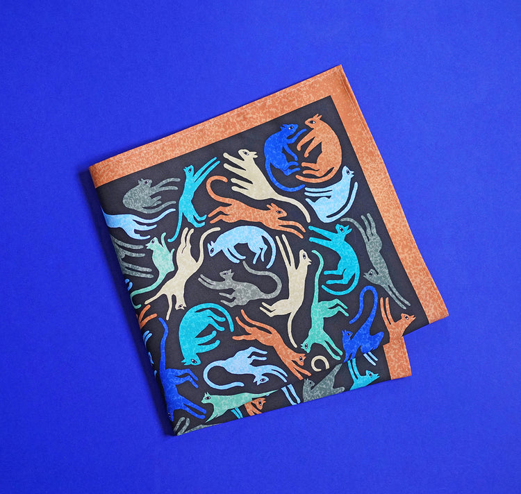 Anna-Lisa Schneeberger - Fabric cloth “Cats”