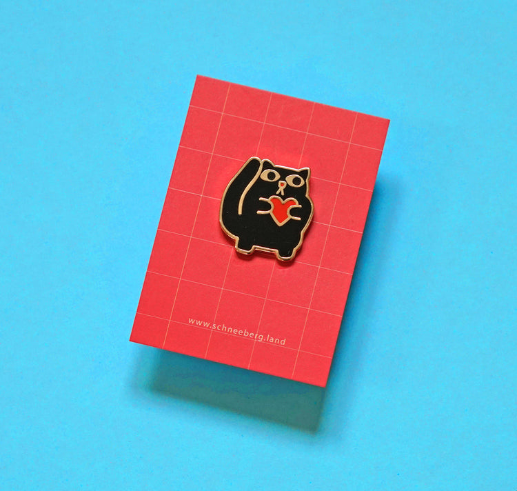 Anna-Lisa Schneeberger - Pin "Herzbüsi"