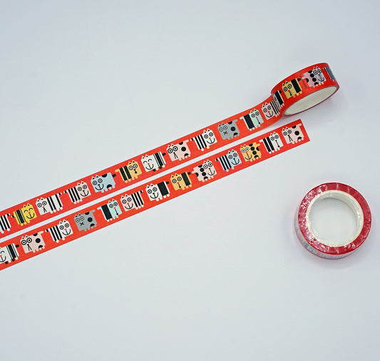 Anna-Lisa Schneeberger - Washitape „Büsis rot“