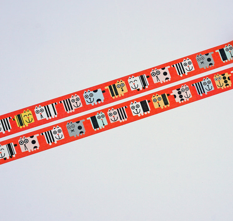 Anna-Lisa Schneeberger - Washitape „Büsis rot“