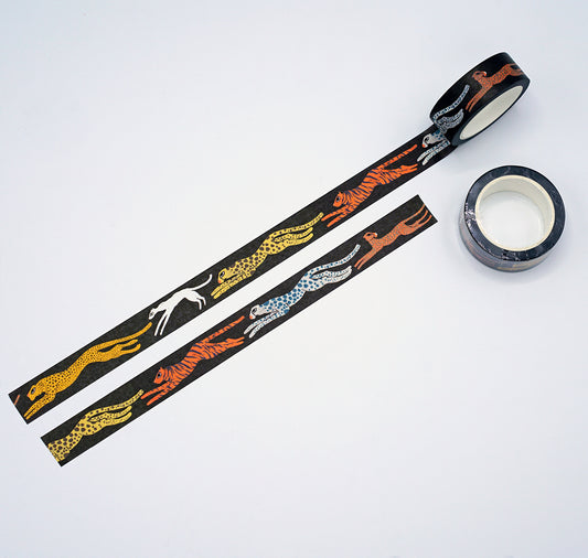 Anna-Lisa Schneeberger - Washitape „Raubkatzen“