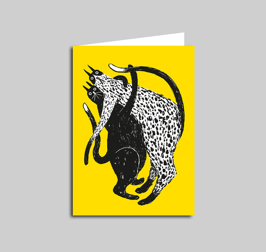 Anna-Lisa Schneeberger - Biglietto di auguri "Miao!"