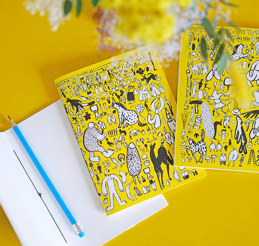 Anna-Lisa Schneeberger - Notizbuch "Welt"