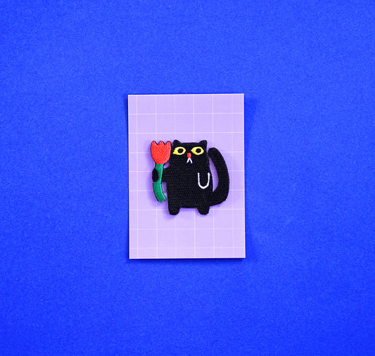 PAPAPATCH - Patch "Blumenkatze"