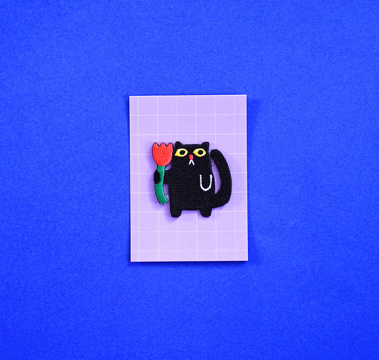 PAPAPATCH - Patch "Blumenkatze"