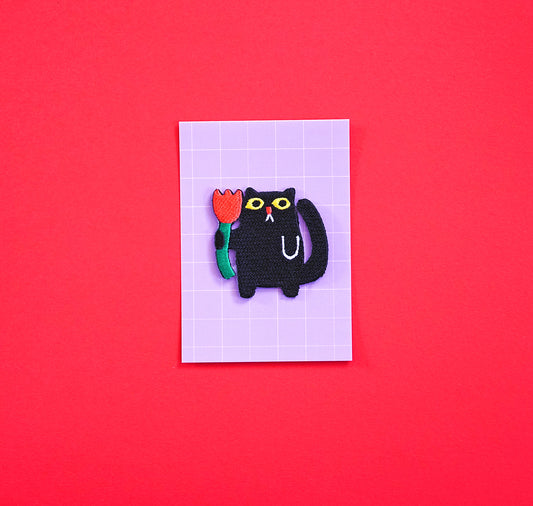 PAPAPATCH - Patch "Blumenkatze"