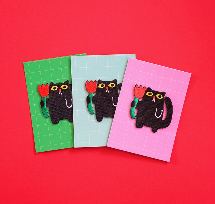 PAPAPATCH - Patch "Blumenkatze"