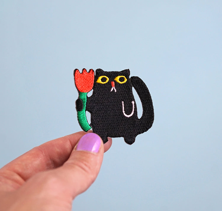 PAPAPATCH - Patch "Blumenkatze"