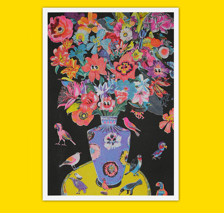 Anna-Lisa Schneeberger - Plakat "Blumenstrauss"