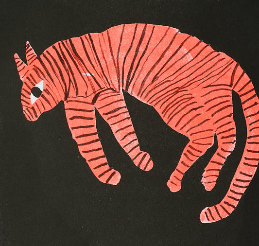 Anna-Lisa Schneeberger - Plakat "Busle" (Neon Orange)