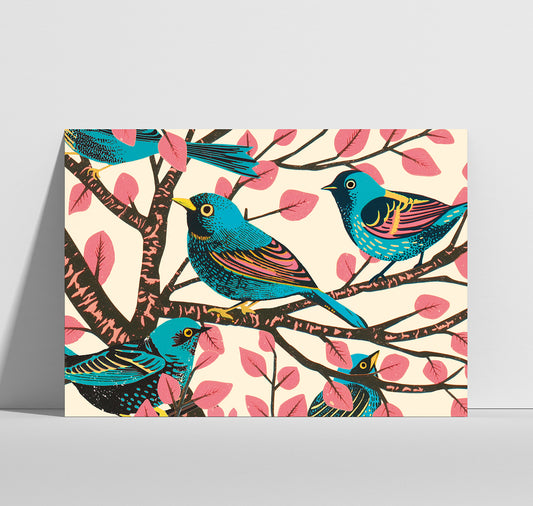 Anna-Lisa Schneeberger - Postkarte "Frühling"