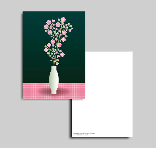 Anna-Lisa Schneeberger - Postkarte "Frühlingszweig"