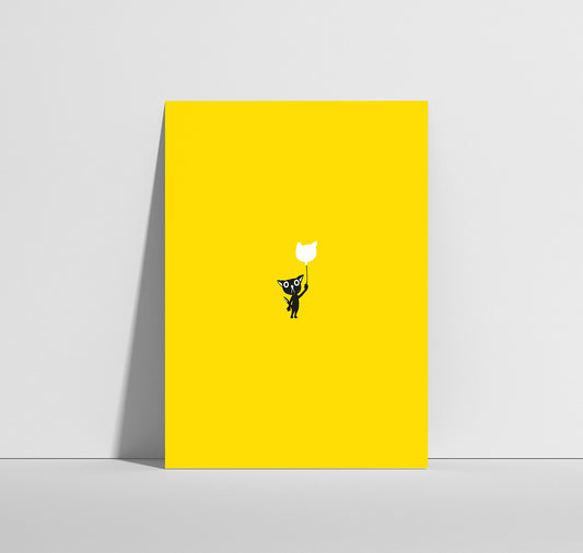 Anna-Lisa Schneeberger - Postkarte "Ballonbüsi"