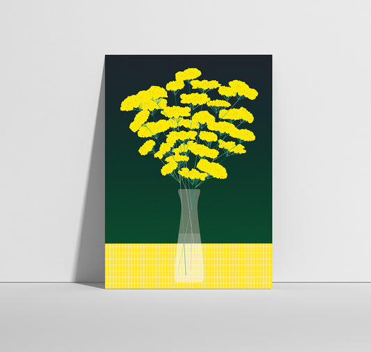 Anna-Lisa Schneeberger - Postkarte "Schafgarben"