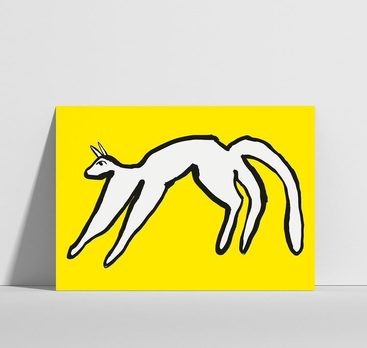 Anna-Lisa Schneeberger - Postkarte "Katze"