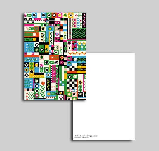 Anna-Lisa Schneeberger - Postkarte "Pattern 3"