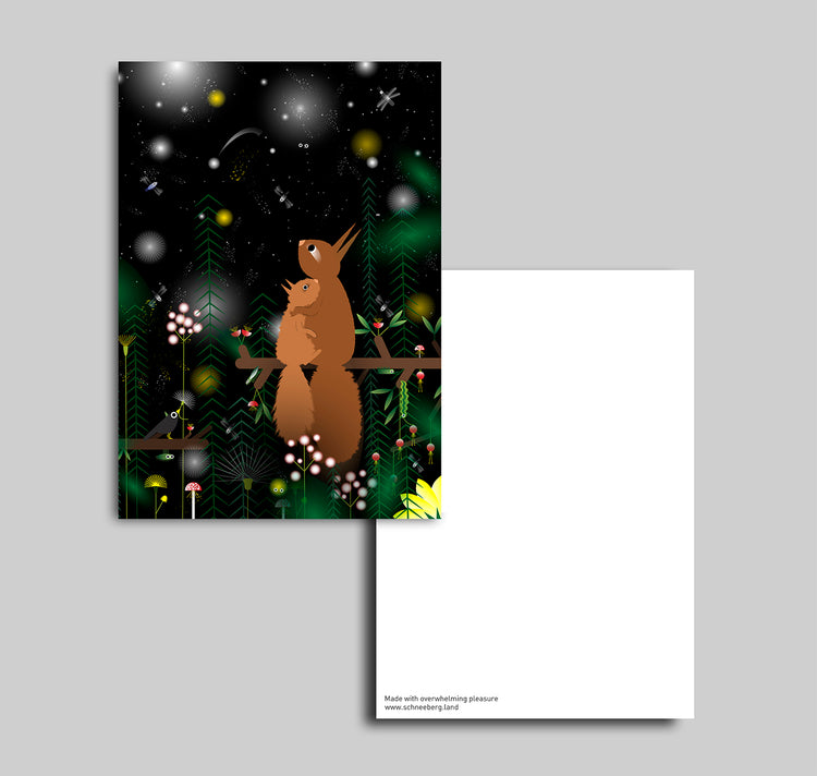 Anna-Lisa Schneeberger - Cartolina "Stella cadente"