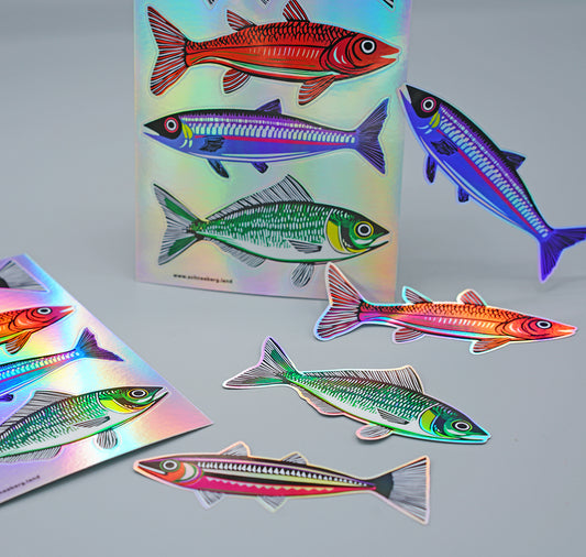 Anna-Lisa Schneeberger - Stickerset "Fische"