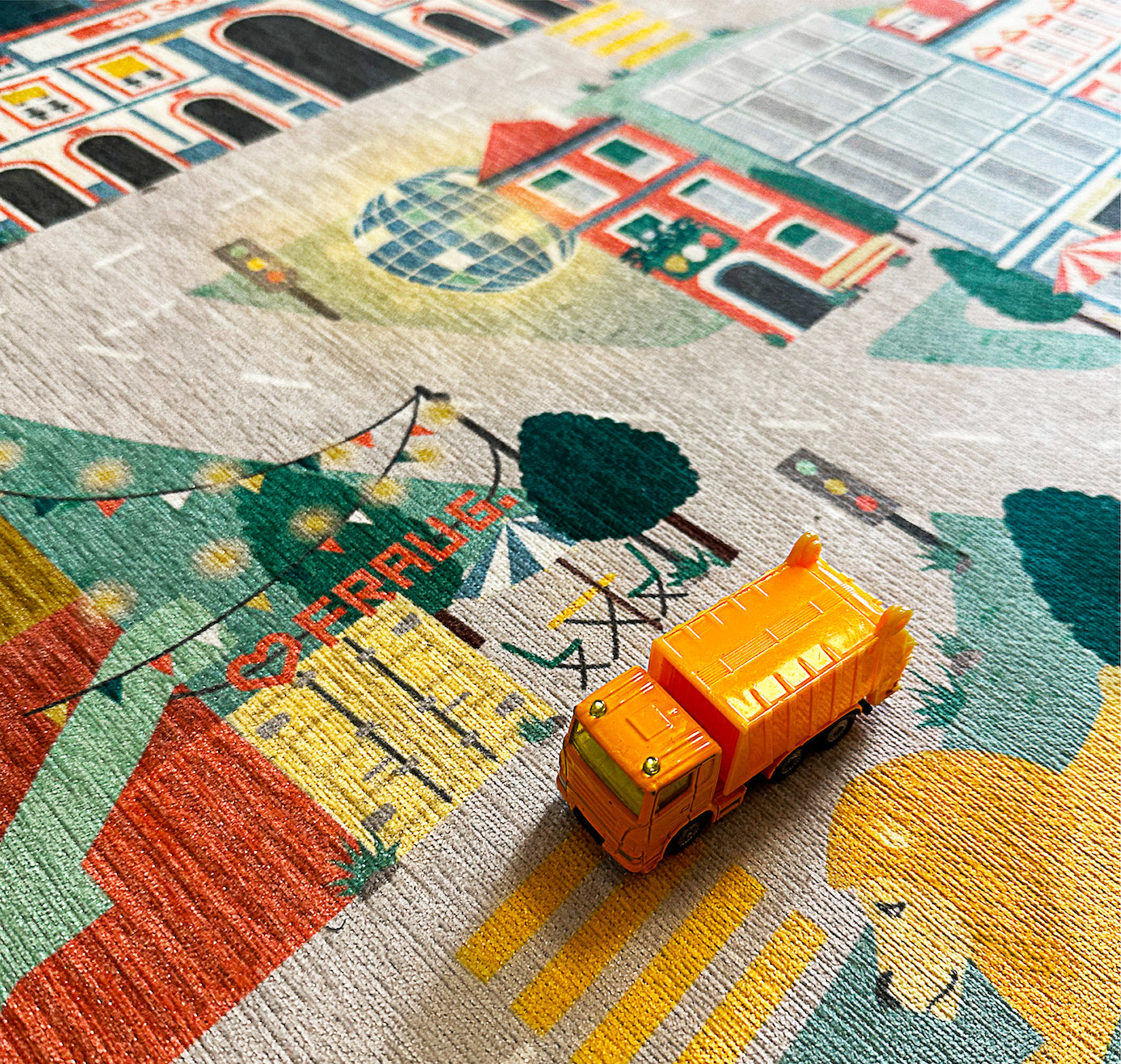 Kinderspielteppich "Zürich" (eckig)