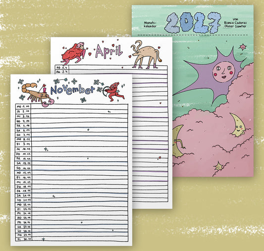 Bianca Caderas x Olivier Samter - Jahreskalender 2027