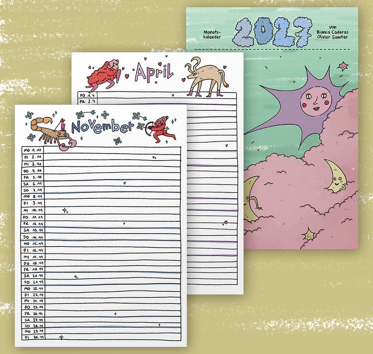 Bianca Caderas x Olivier Samter - Jahreskalender 2027