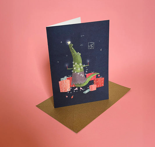 Silja Elsener - Karte "Weihnachtskroki"