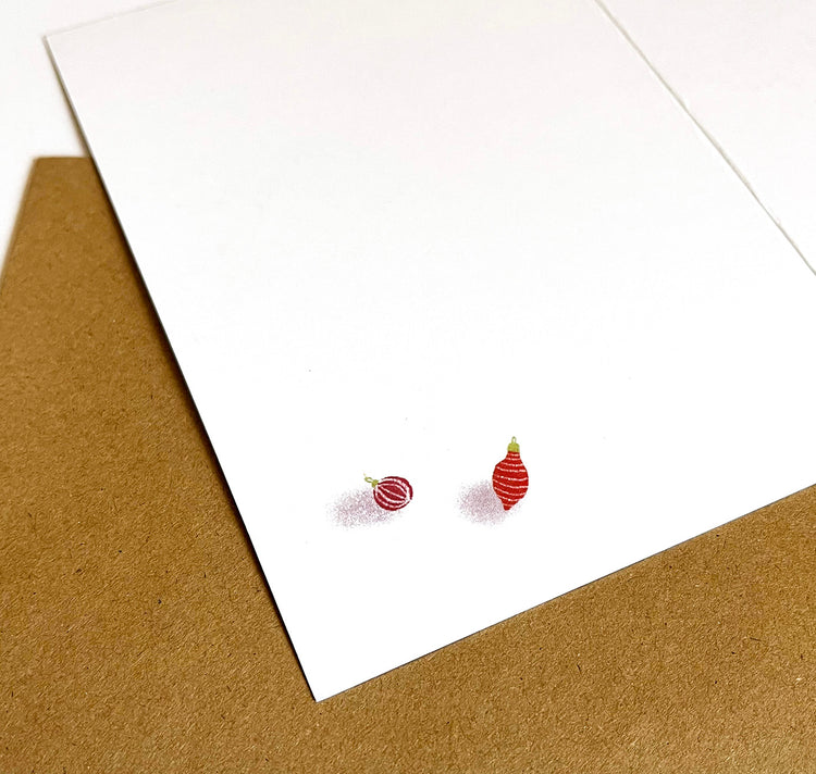 Silja Elsener - Karte "Weihnachtskroki"