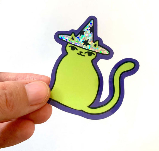 Rina Jost -  Sticker "Sparkly Cat Hat"