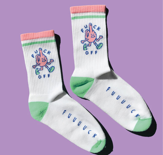 Stay Dirty - Socken "FUCK OFF"