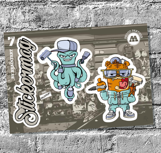BRAINFART - Stickermagazin Vol. 7