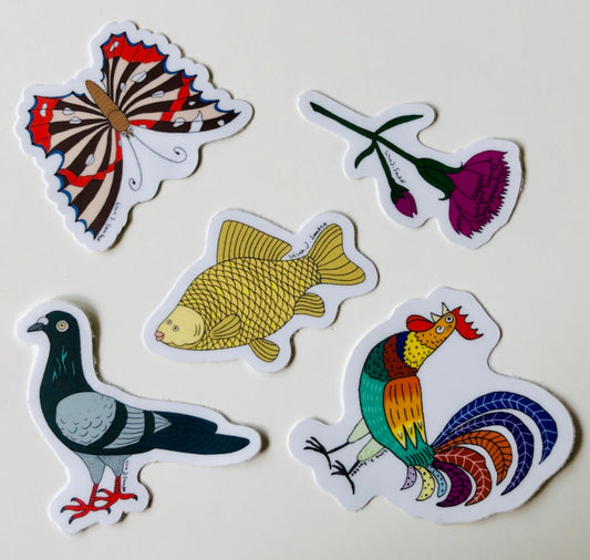 Lina Jule Sauter - Sticker set "colorful cuties"