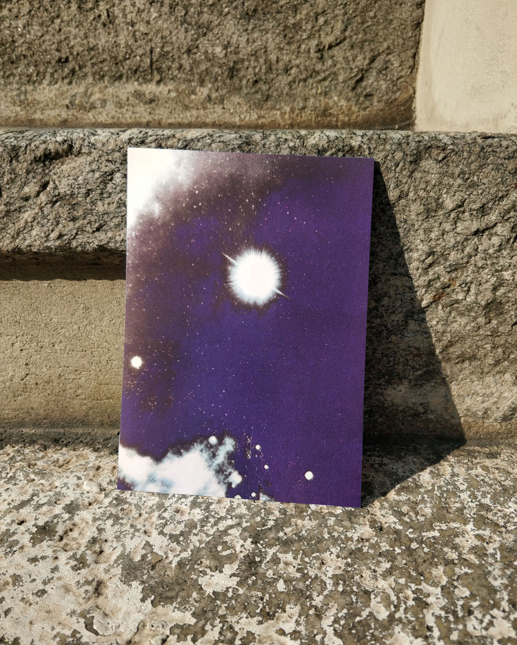 Studio Bitzi - Karte "Space" (schwarz)