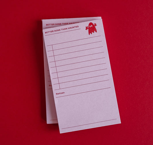 Studio Bitzi - To-Do Pad (red on pink paper) 