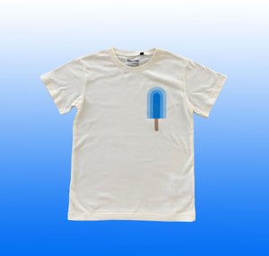 Studio Null - Kinder T-Shirt "Eis am Stiel" (blau)
