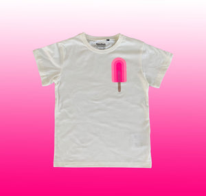 Studio Null - Kinder T-Shirt "Eis am Stiel" (pink)